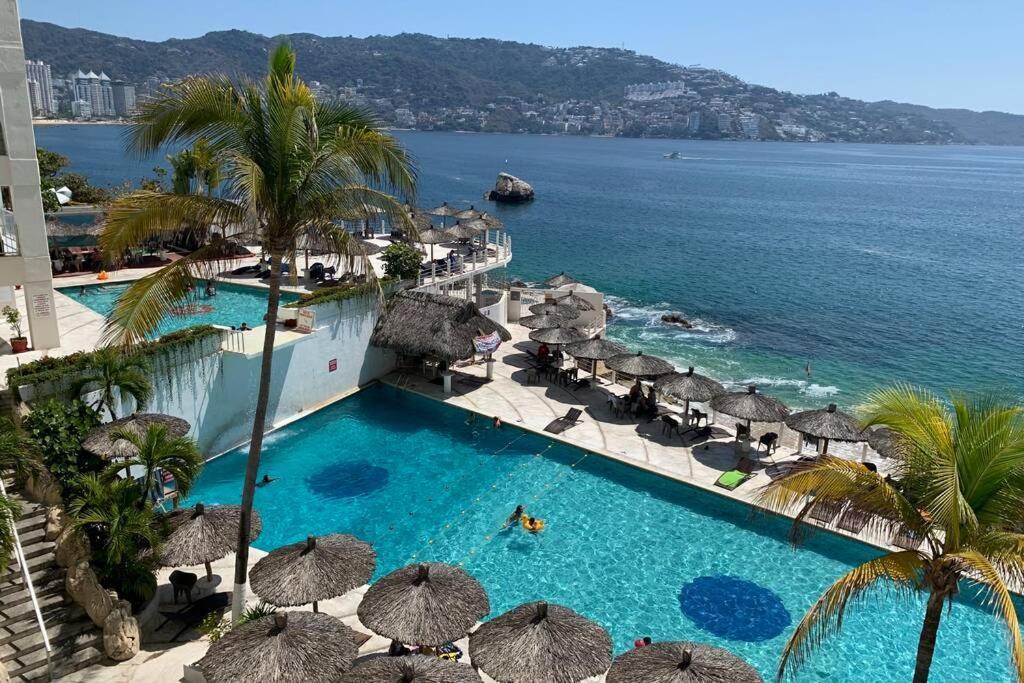 Suite Frente Al Mar En El Corazon De Acapulco Luaran gambar