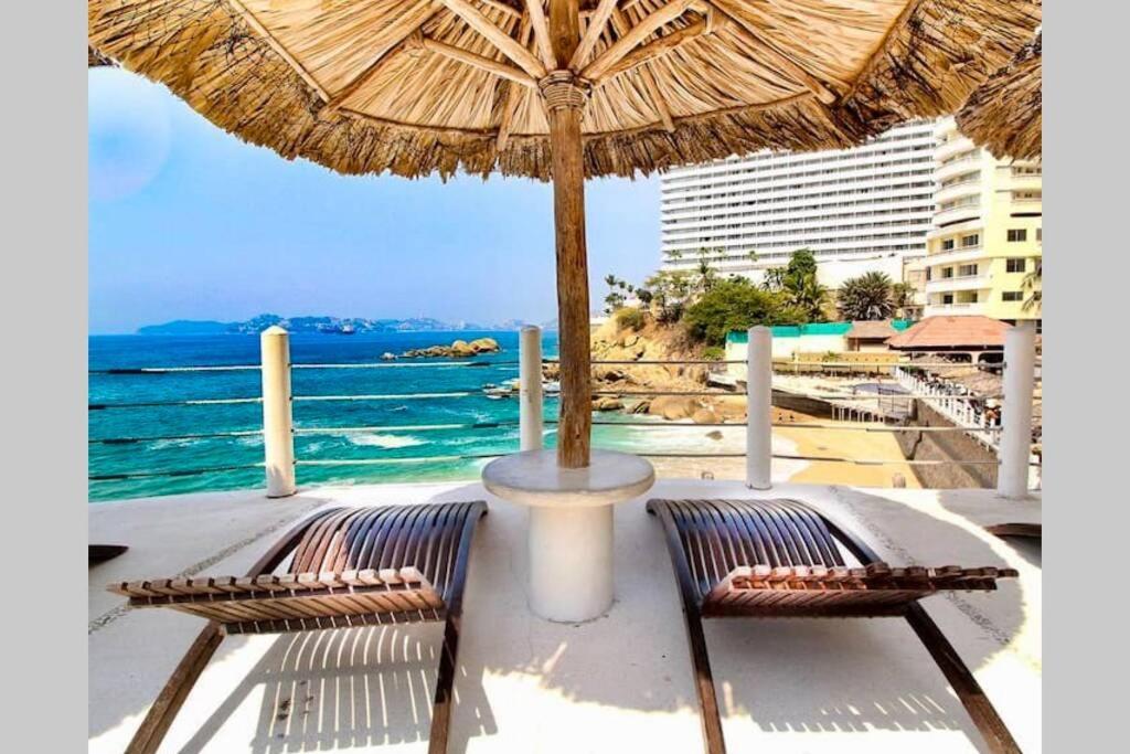 Suite Frente Al Mar En El Corazon De Acapulco Luaran gambar
