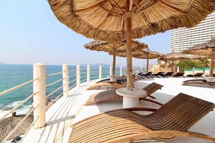 Suite Frente Al Mar En El Corazon De Acapulco Luaran gambar